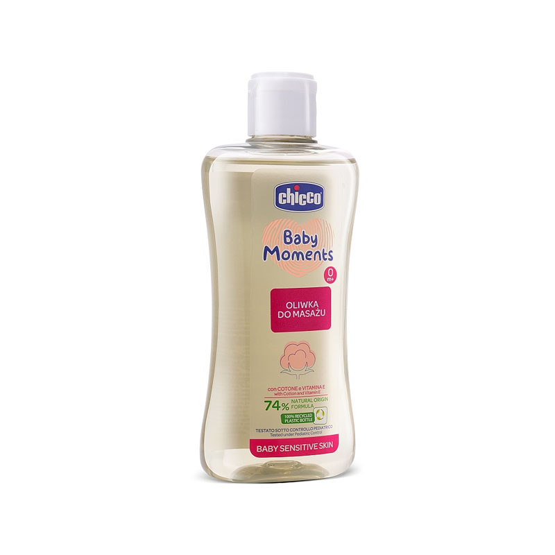 روغن ماساژ کودک چیکو حجم ۲۰۰ میلی لیتر