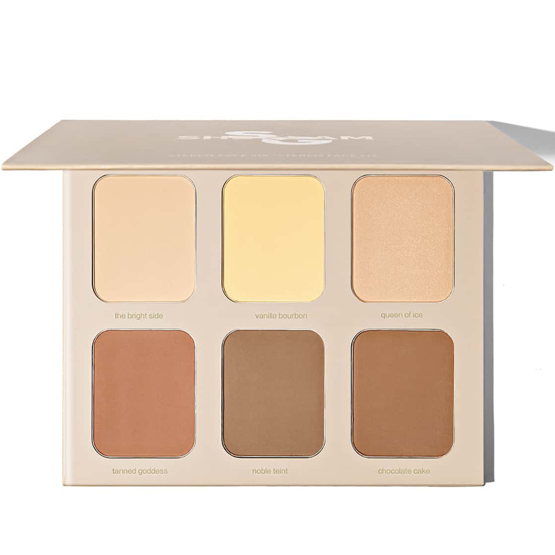 پالت کانتور خشک شیگلم Stereo Face Six-Nude