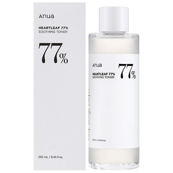 تونر آنوا Anua 77% تسکین دهنده کره ای 250 میل