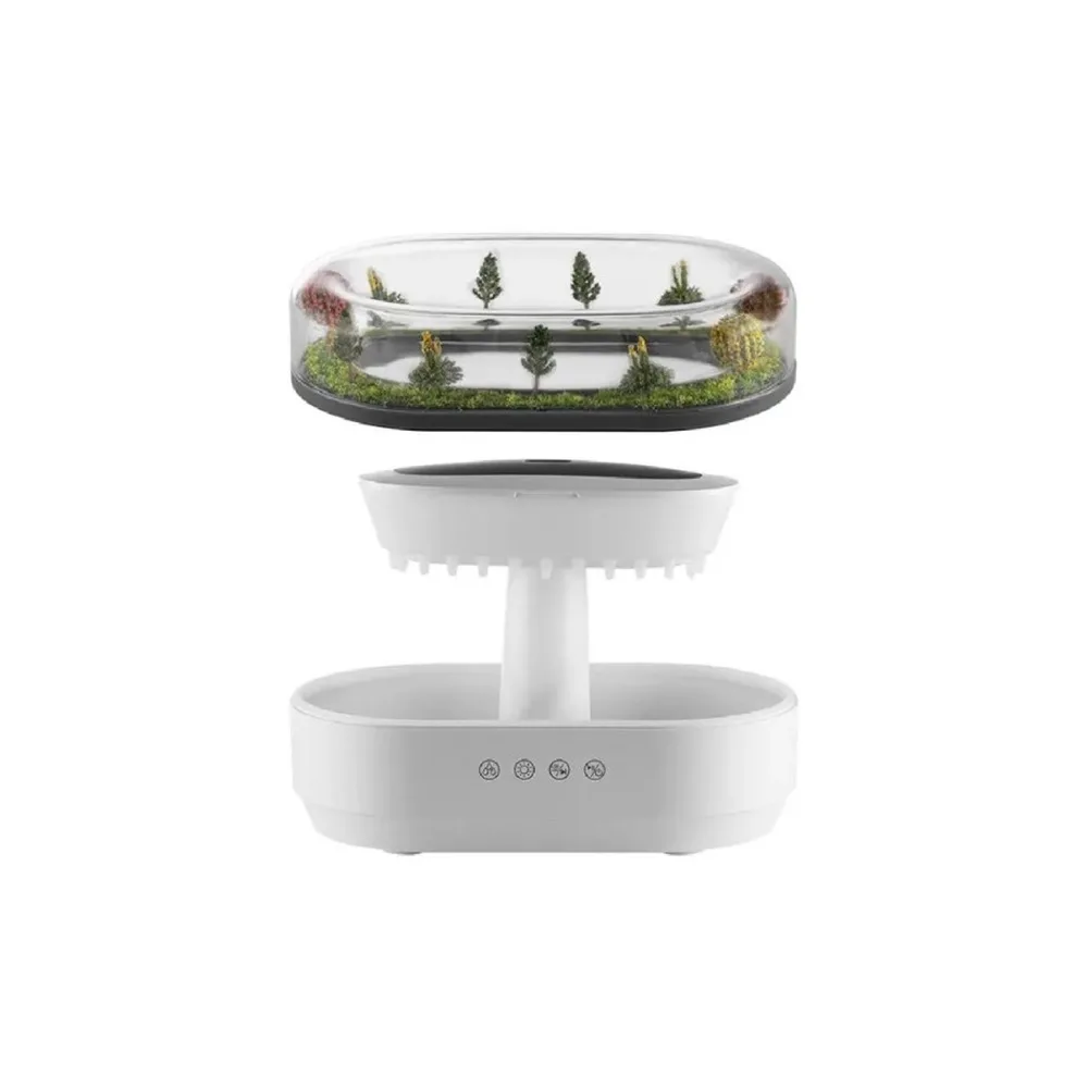 دستگاه بخورسرد و آروماتراپی RAINDROP AROMA DIFFUSER مدل 286