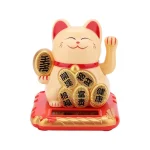 گربه شانس مانکی نکو خورشیدی فنگشویی سایز متوسط مدل 225