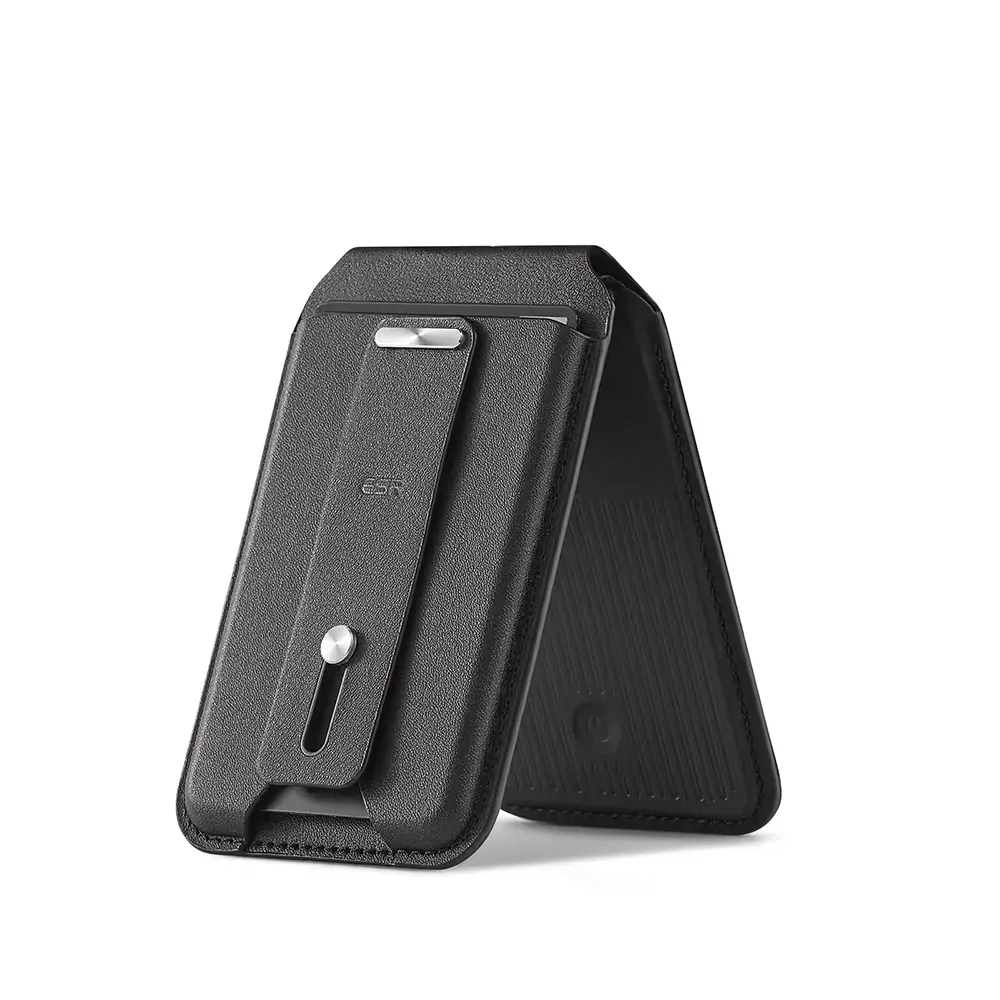 جاکارتی و استند مگنتی چرمی ESR GEO WALLET STAND