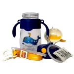 قمقمه خرسی 500 میل دسته دار طرح وال