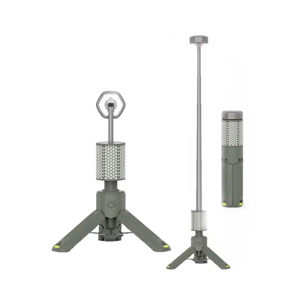 چراغ کمپینگ شارژی ضدآب سه پایه دار تلسکوپی THOREFIRE مدل VP-CL01 ULTRA