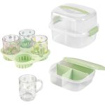 ست چای خوری 4 نفره مسافرتی مدل 244127