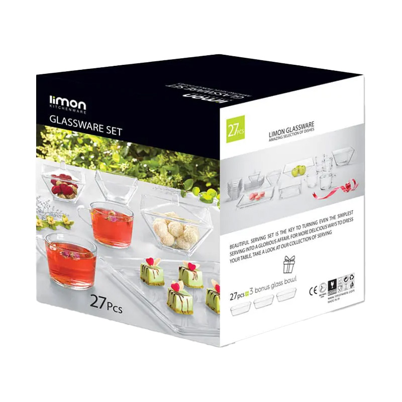 سرویس پذیرایی 27 پارچه شیشه ای مدل 2351