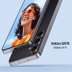 گوشی سامسونگ مدل S25 FE حافظه 256 رم 8 گیگابایت