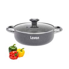 تابه دو دسته لاوان مدل تیتان سایز 20