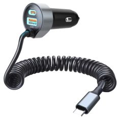 شارژر فندکی پرووان مدل PCG27 ظرفیت ۶۵ وات دو پورت