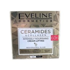 کرم لیفتینگ و ضدچروک سراماید و کلاژن اولاین 60+ سال Eveline Ceramides & Kolagen Cream Lifting +60