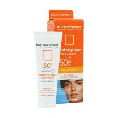 ضد آفتاب بی رنگ هیدرا مناسب پوست خشک +SPF50 درماتیپیک