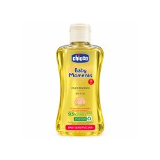 روغن حمام و شوینده پوست نوزاد و کودک چیکو مدل Baby Moments Bath Oil حجم 200 میلی لیتر