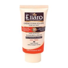 ضد آفتاب رنگی Ellaro SPF30 بژ روشن