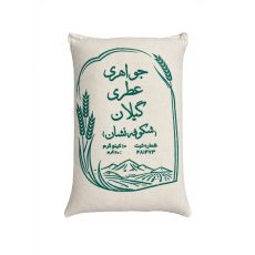 برنج ایرانی جواهری عطری گیلان شکوفه نشان وزن ۱۰ کیلوگرم