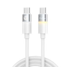 کابل شارژ سریع و انتقال داده USB-C به USB-C پرووان مدل PCC158 طول 1.2 متر