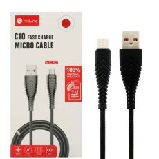 کابل USB به MicroUSB پرووان مدل PCC170 C10 طول یک متر