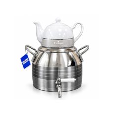 ست کتری و قوری یونیک دستگیره استیل مدل UN-7293