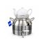 ست کتری و قوری یونیک دستگیره استیل مدل UN-7293
